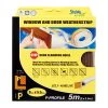 Steve & Leif P-Profile Window & Door Seals 9x5.5mm (2x2.5m) - Weatherstrips Home & Lifestyle