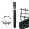 Steve & Leif HDPE Garden Mesh / Plant Support (10x10mm) Grid (Black/Green) Gardening Supplies