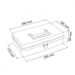 Prosperplast NUN Transparent Assortment Box Home & Lifestyle