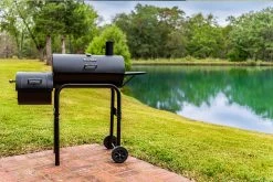 Char-Broil American Gourmet 430 Offset Smoker BBQ Charcoal Grill Barbecue Grill