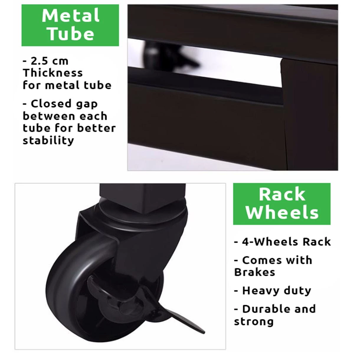 Steve & Leif Gardening Supplies 2 - 3 Steps Gardening Plant Rack With Wheels For Flower Pots (Black) 13 Steve & Leif Gardening Supplies 2 - 3 Steps Gardening Plant Rack With Wheels For Flower Pots (Black)