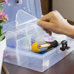 Prosperplast NUN Transparent Assortment Box Home & Lifestyle