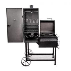 Char-Broil Oklahoma Joe's Bandera Vertical Offset Smoker Barbecue Grill