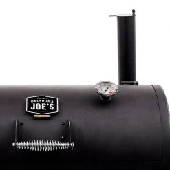 Char-Broil Barbecue Grill Oklahoma Joe's Highland Reverse Flow Offset Smoker 57