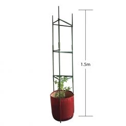 Steve & Leif 57L Maroon Big Tomato Fabric Planter (42 X 41cm) With Stacking Kit Red