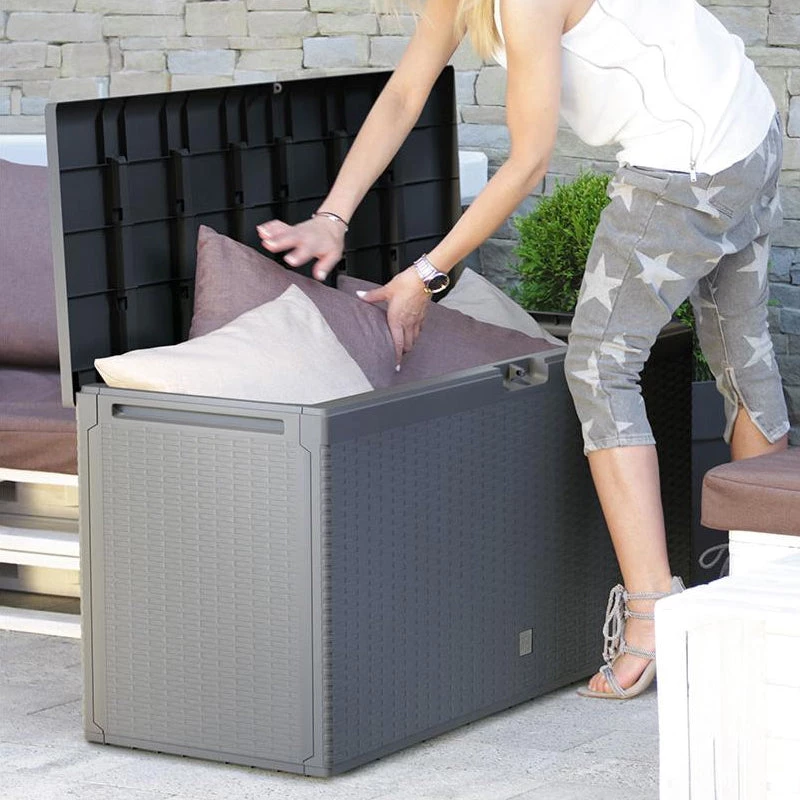 Prosperplast Boxe Rato Umber Garden Storage Box (1190x480x600mm) Gardening Supplies 10 Prosperplast Boxe Rato Umber Garden Storage Box (1190x480x600mm) Gardening Supplies