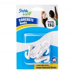 Steve & Leif Home & Lifestyle Large Concrete Hooks (5 Pcs)