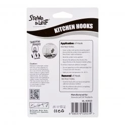Steve & Leif Removable Kitchen Hooks (4 Pcs)