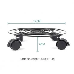 Gardening Supplies Steve & Leif Round Metal Plant Trolley 27cm 33 Gardening Supplies Steve & Leif Round Metal Plant Trolley 27cm