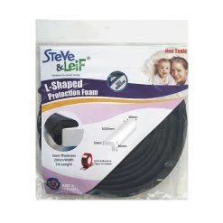 Steve & Leif Home & Lifestyle Black L-Shaped Edge Protector Foam (5m)