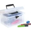 Prosperplast NUF 2in1 Transparent Assortment Box Home & Lifestyle