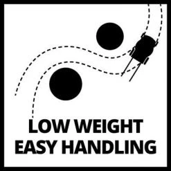 Einhell Gardening Supplies Cordless Lawn Mower GE-CM 18/32 Li-Solo (Battery Not Included)