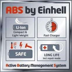 Einhell Cordless Leaf Blower [GE-CL 18 Li E] 2.0 Ah Battery Charger Set Included