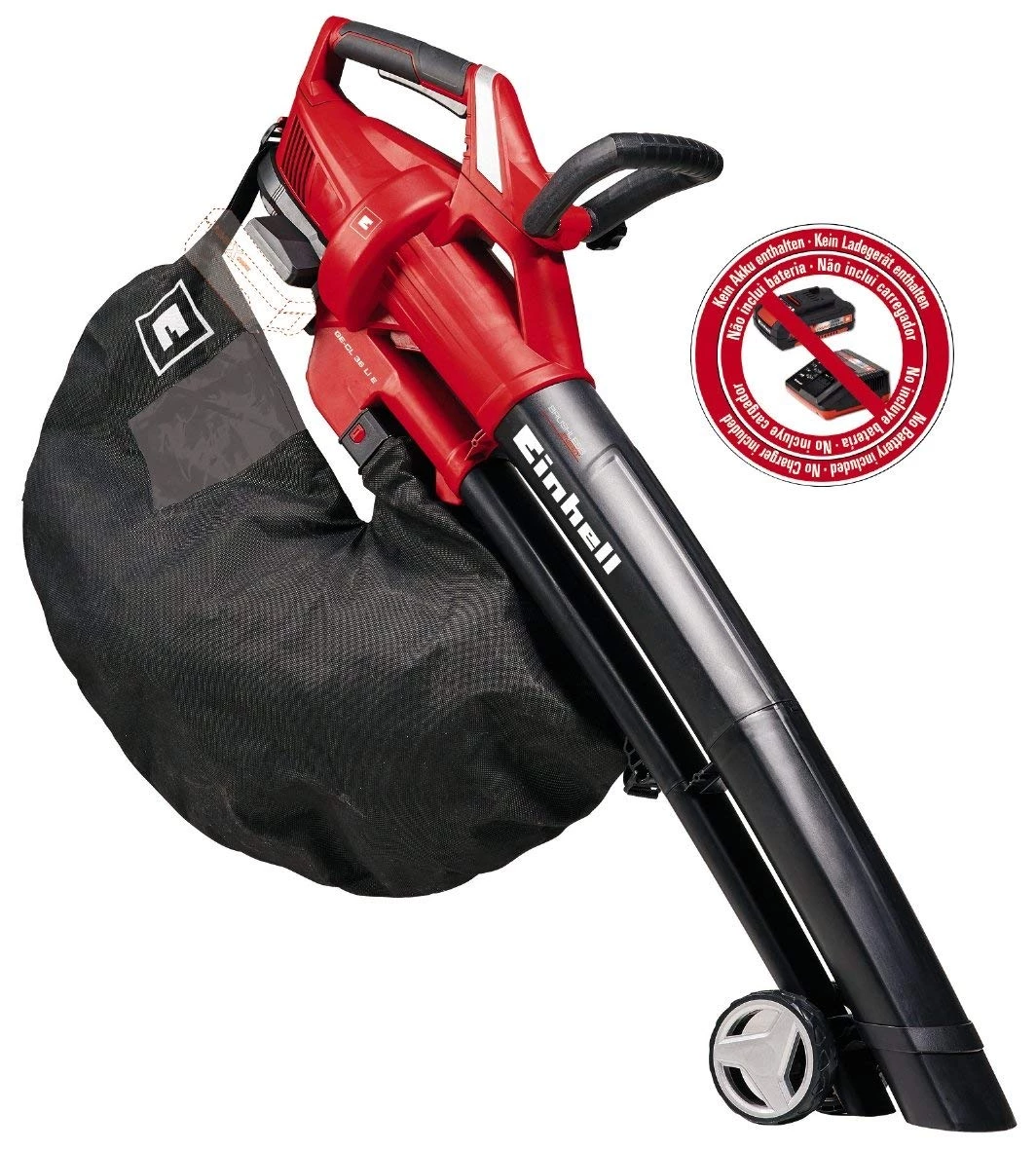 Einhell Gardening Supplies Cordless Leaf Vacuum & Blower GE-CL 36 Li E-Solo 3 Einhell Gardening Supplies Cordless Leaf Vacuum & Blower GE-CL 36 Li E-Solo