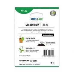 Steve & Leif Strawberry Seeds Gardening Supplies