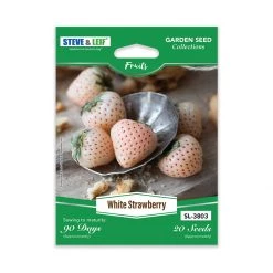 Steve & Leif White Strawberry Seeds Gardening Supplies