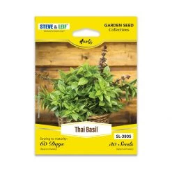 Steve & Leif Gardening Supplies Thai Basil Seeds