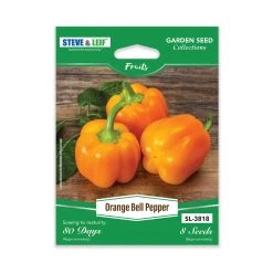 Steve & Leif Orange Bell Pepper Seeds