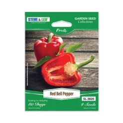 Steve & Leif Red Bell Pepper Seeds
