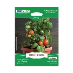 Steve & Leif Gardening Supplies Red Tiny Tim Tomato Seeds