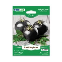 Steve & Leif Black Cherry Tomato Seeds Gardening Supplies