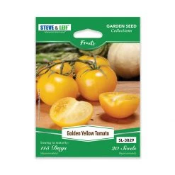 Steve & Leif Golden Yellow Tomato Seeds Gardening Supplies