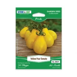 Steve & Leif Yellow Pear Tomato Seeds Gardening Supplies