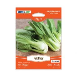 Steve & Leif Pak Choy Seeds Gardening Supplies