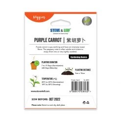 Steve & Leif Purple Carrot Seeds