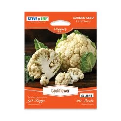 Steve & Leif Cauliflower Seeds Gardening Supplies