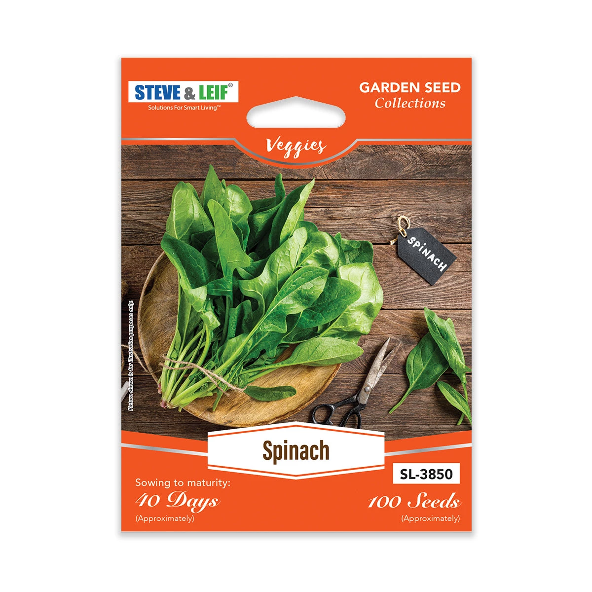 Steve & Leif Spinach Seeds Gardening Supplies 3 Steve & Leif Spinach Seeds Gardening Supplies