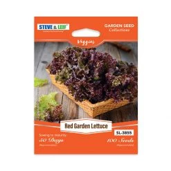 Steve & Leif Red Garden Lettuce Seeds Gardening Supplies