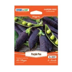 Steve & Leif Gardening Supplies Purple Pea Seeds