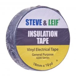 Steve & Leif PVC Vinyl Electrical Wire Insulation Tape (10Y) Stationery & Tapes