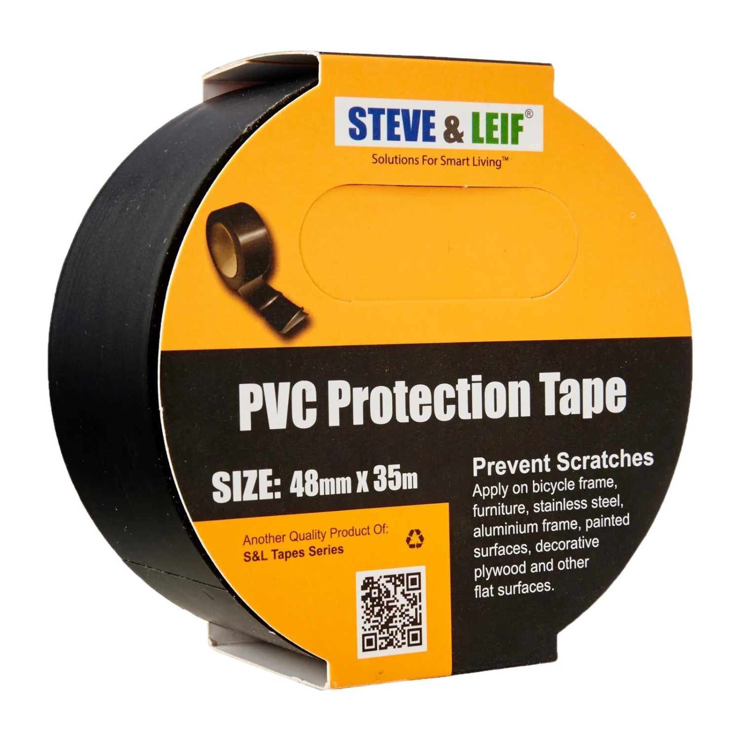Steve & Leif Black PVC Insulation Protection Tape (48mm) Stationery & Tapes 3 Steve & Leif Black PVC Insulation Protection Tape (48mm) Stationery & Tapes