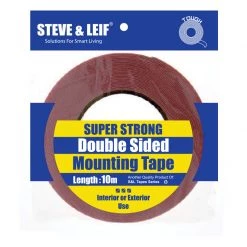 Steve & Leif Stationery & Tapes White Double Sided PE Foam Mounting Tape (10m)