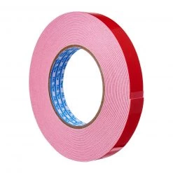 Steve & Leif Super Strong Double-Sided White Pe Foam Mounting Tape (18Mm X 10M)