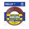 Steve & Leif Super Strong Double-Sided White Pe Foam Mounting Tape (24Mm X 10M)