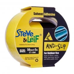 Steve & Leif Yellow Outdoor Anti-Slip Tape (50Mm X 5M)