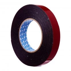 Steve & Leif Super Strong Double-Sided Black Pe Foam Mounting Tape (24Mm X 10M)