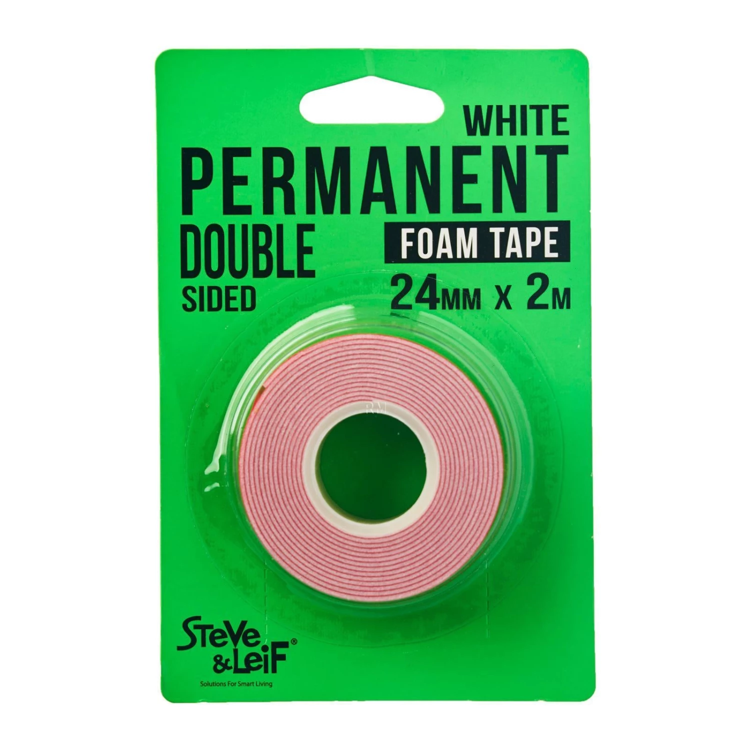 Steve & Leif Stationery & Tapes White Permanent Foam Tape (24mmx2m ) 3 Steve & Leif Stationery & Tapes White Permanent Foam Tape (24mmx2m )