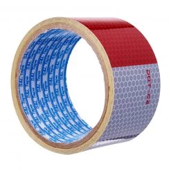 Steve & Leif Grade A Red/Silver Automotive Reflective Tape || (48mm X 3M) Stationery & Tapes