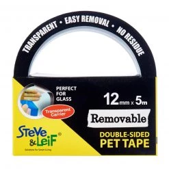 Steve & Leif Stationery & Tapes Removable PET Tape (12mm X 5m) - DIY