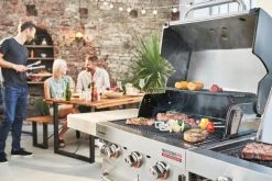 Char-Broil Professional Pro Tru-infrared 4 Burner With Folding Side Shelf Barbecue Grill 30 Char-Broil Professional Pro Tru-infrared 4 Burner With Folding Side Shelf Barbecue Grill