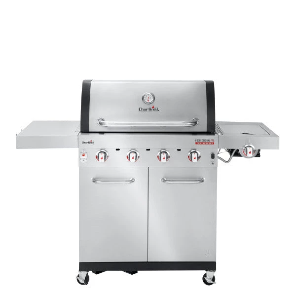 Char-Broil Professional Pro Tru-infrared 4 Burner With Folding Side Shelf Barbecue Grill 2 Char-Broil Professional Pro Tru-infrared 4 Burner With Folding Side Shelf Barbecue Grill