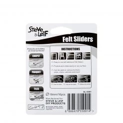 Steve & Leif Home & Lifestyle Heavy Duty Round Felt (19mm) 16pcs