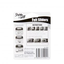 Steve & Leif Heavy Duty Round Felt (25mm) 12pcs