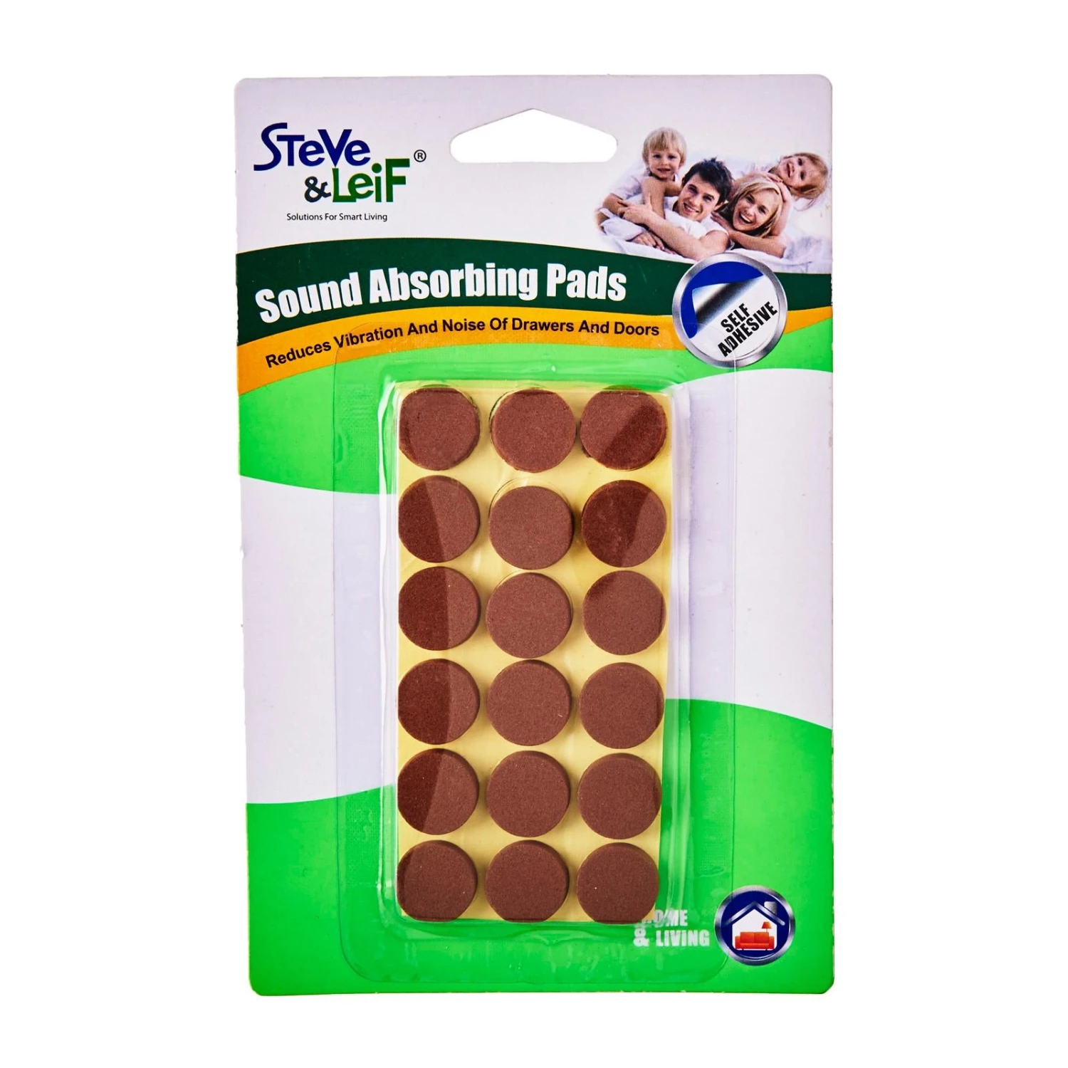 Steve & Leif Sound Absorbing Pads (16x18x4mm) 3 Steve & Leif Sound Absorbing Pads (16x18x4mm)