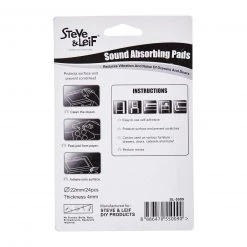 Steve & Leif Sound Absorbing Pads (22x24x4mm)