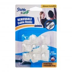 Steve & Leif Removable Cable Hooks (L) 9pcs